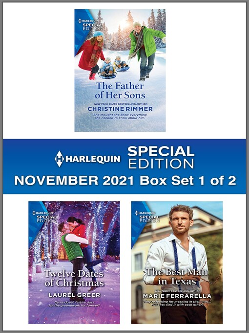 Title details for Harlequin Special Edition November 2021--Box Set 1 of 2 by Christine Rimmer - Available